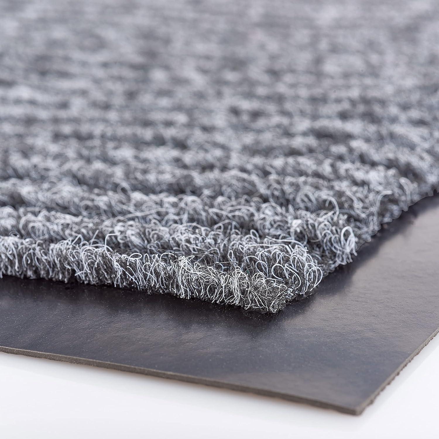 Thảm cửa trước MATS 2 -Pack - Thảm cửa thảm ngoài trời trong nhà cho máy cạo giày lý tưởng (xám) 40*60 cm