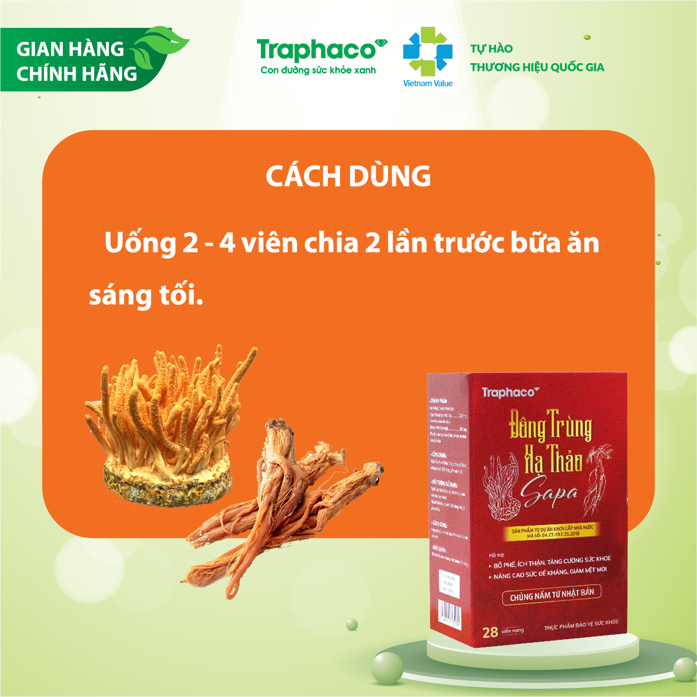 ĐÔNG TRÙNG HẠ THẢO SAPA - TĂNG SỨC ĐỀ KHÁNG - BỔ PHẾ, ÍCH THẬN