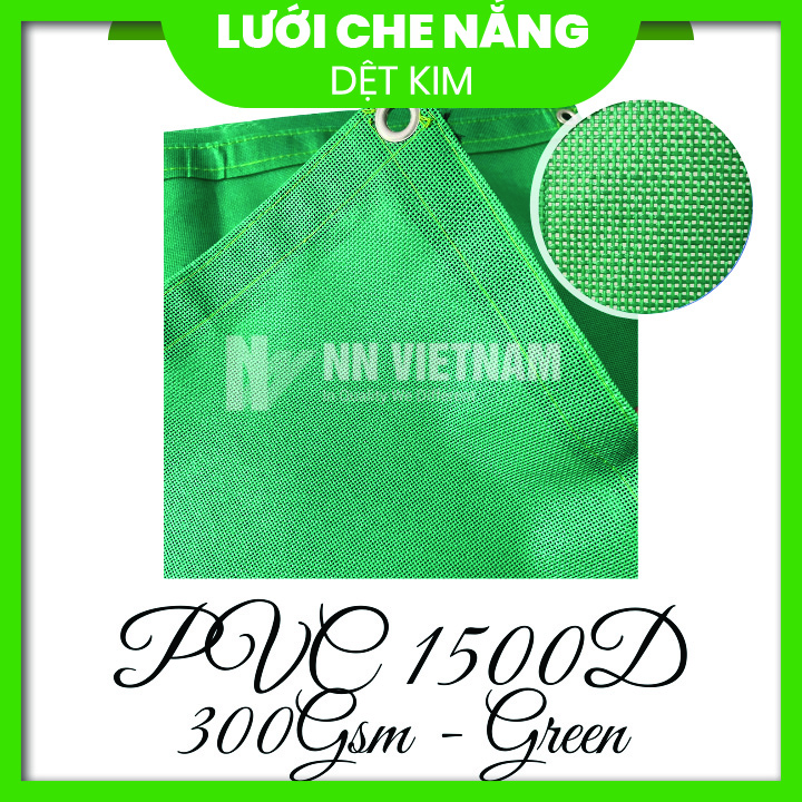 Lưới PVC chắn bụi, che ban công, chắn côn trùng - Kích thước 2M x 1M