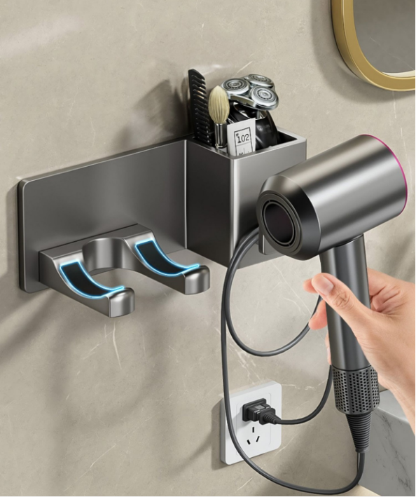 Giá Đỡ Máy Sấy Tóc Drying Hair Shelf Nhôm cao cấp