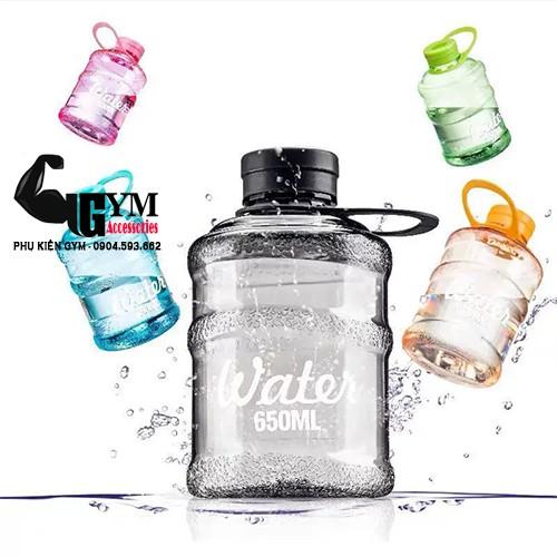 Bình nước bình đựng nước 650ml có quai xách tiện lợi
