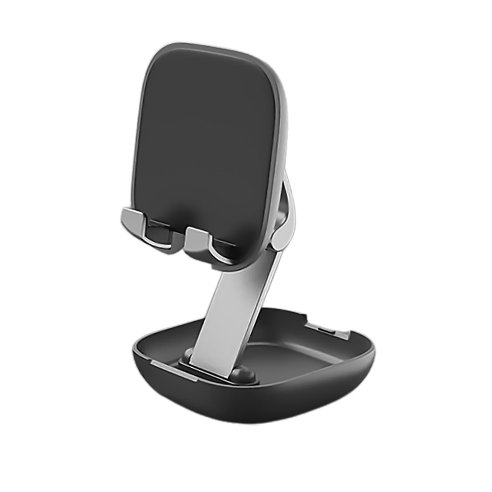 Universal Cell Phone Desktop Desk Stand Support Table Holder Black