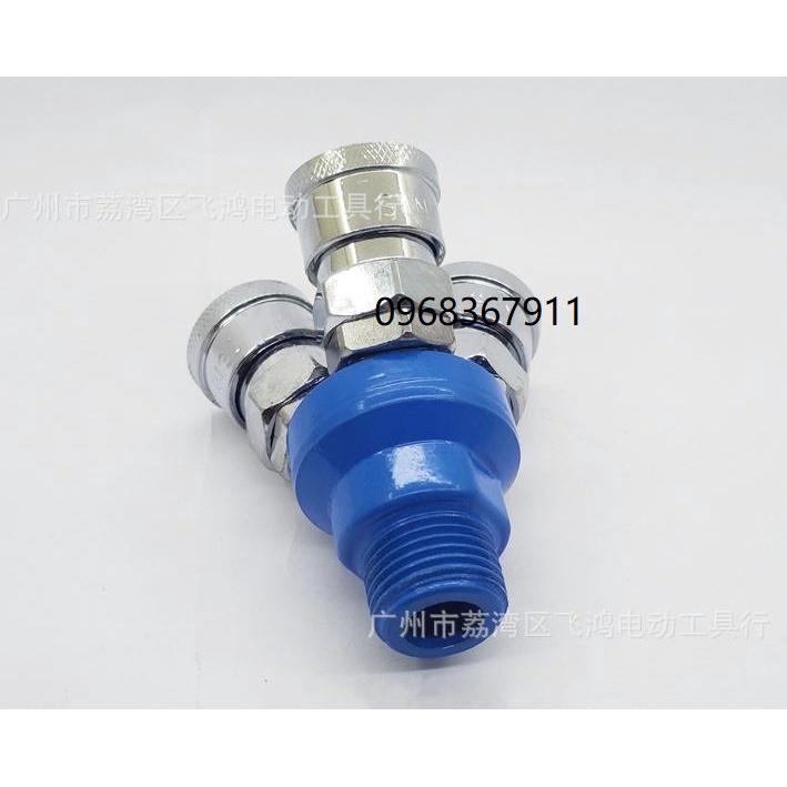 Chạc chia 3 khí nén, chạc chia 2 khí nén ren ngoài 21
