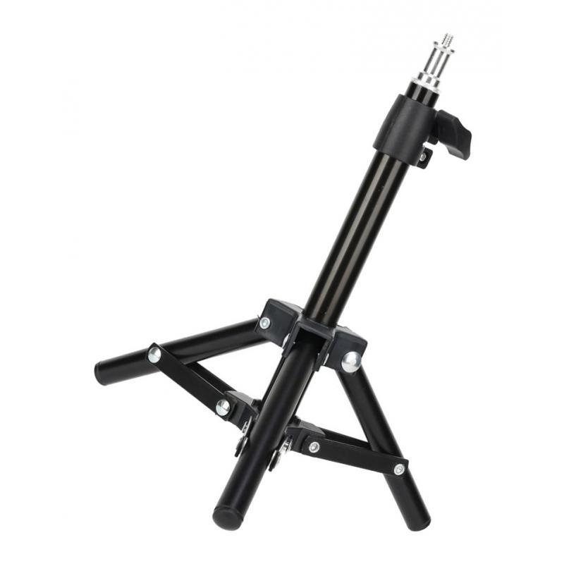 Mini Desktop Tripod Height Adjustable 360 Degree Swivel Ball Head For Ring Light YouTube Videos