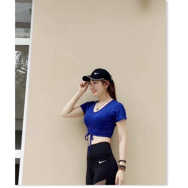 Áo Croptop Thể Thao Vải Mát