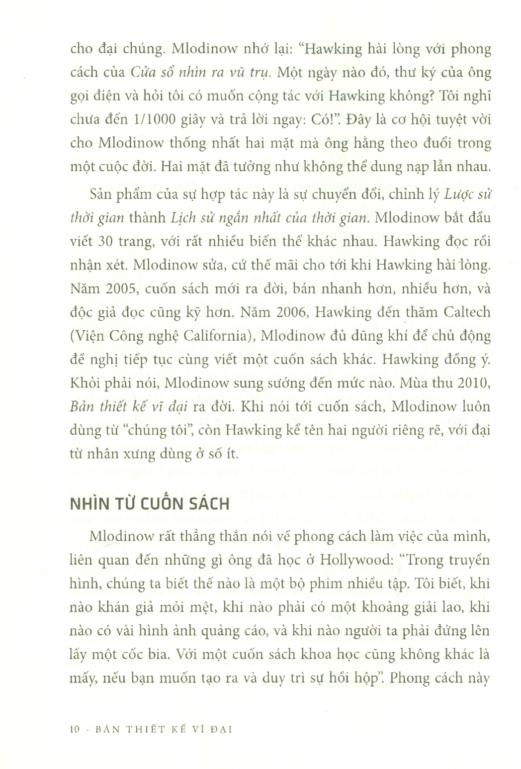 Khoa Học Khám Phá - Bản Thiết Kế Vĩ Đại