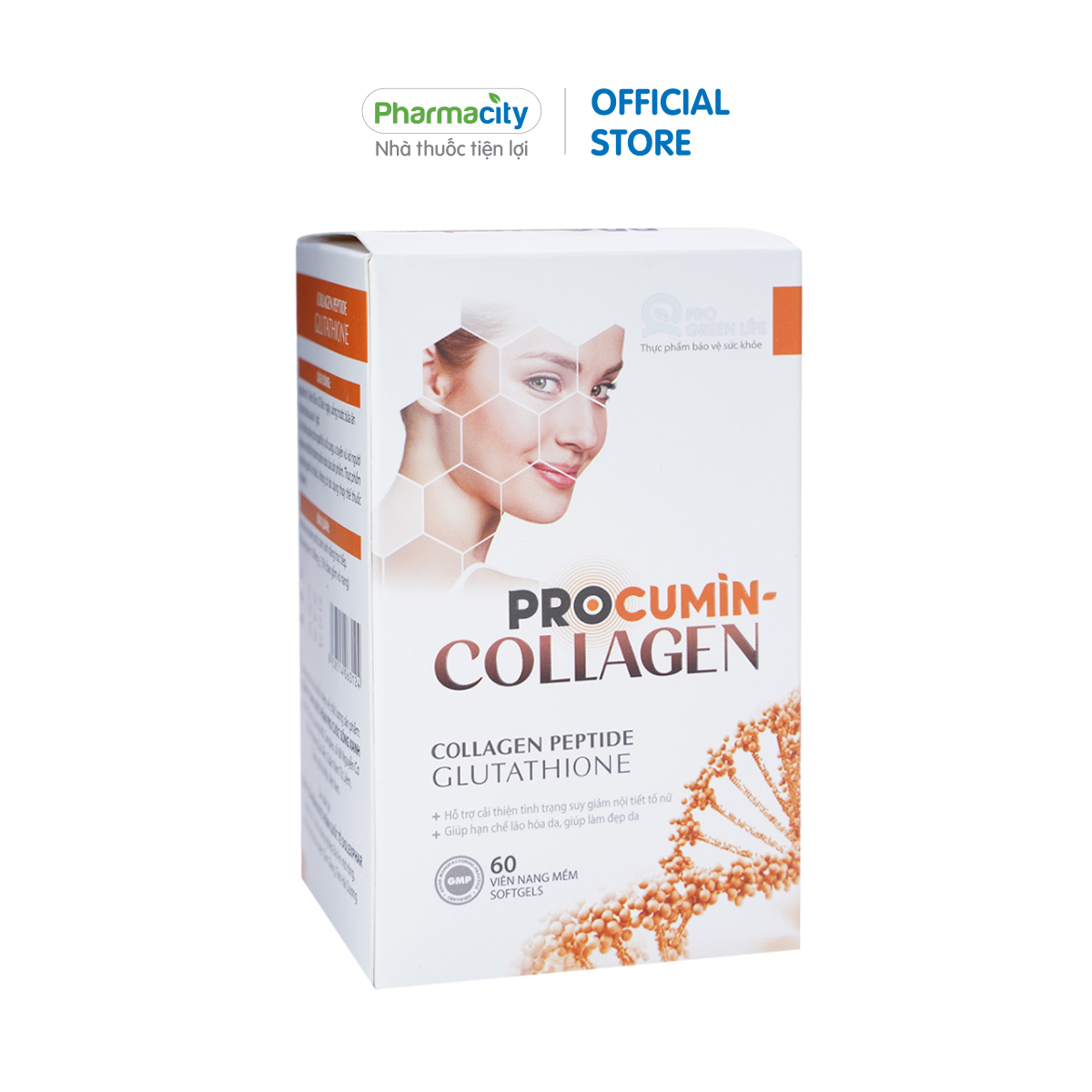 Viên uống đẹp da Procumin – Collagen hạn chế lão hóa da, sạm da, cải thiện nội tiết tố nữ
