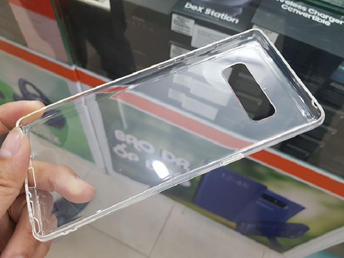 Ốp lưng dẻo silicone trong suốt dành cho Samsung Galaxy Note 8