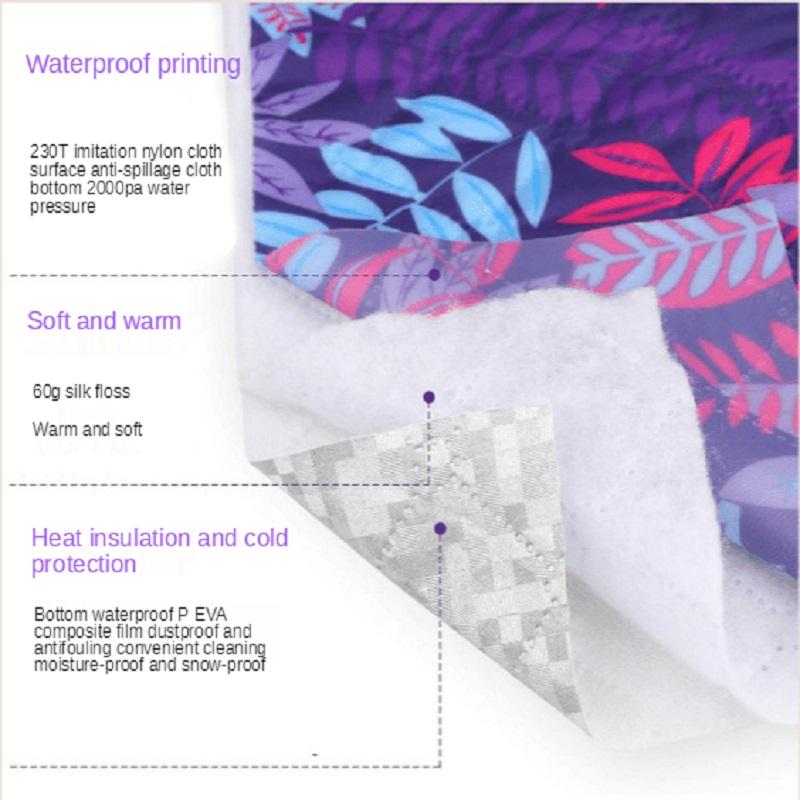 Gấp Gọn Chống Thấm Dã Ngoại Biển Thảm Di Động Ngoài Trời In Hình Ẩm Cắm Trại Ngủ Thảm Du Lịch