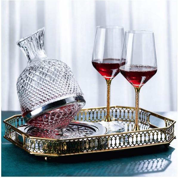 BÌNH THỞ VANG XOAY TRÒN PATRICK SPIN DECANTER