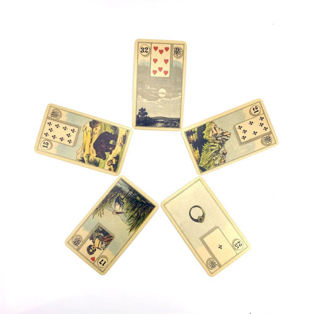 Bộ bài Grand Tableau Lenormand 36 Lá Bài