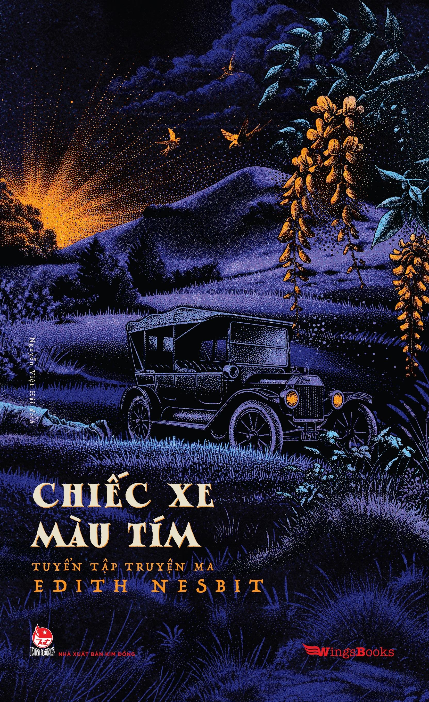 Sách - Chiếc Xe Màu Tím - Tuyển Tập Truyện Ma Edith Nesbit - Tặng Kèm Postcard