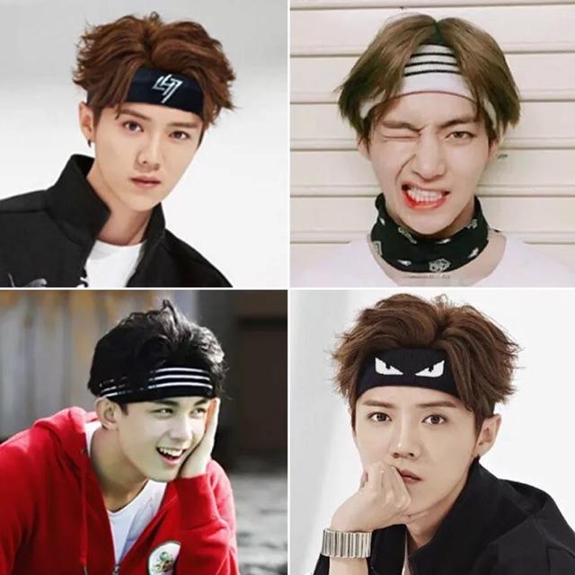Băng Đô Len Phong Cách Hàn Quốc - Headband Len Thể Thao