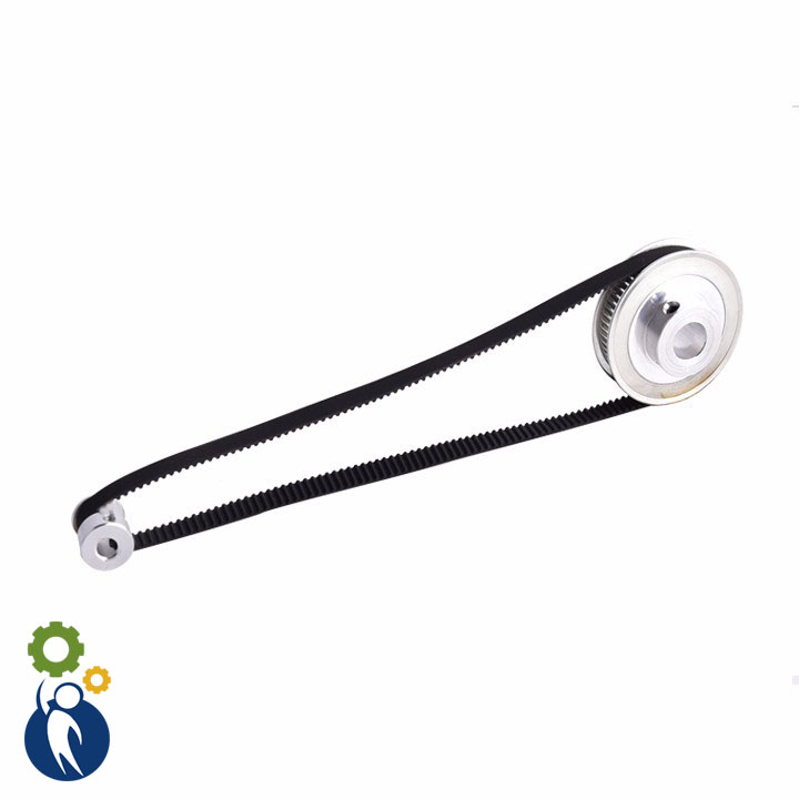 Buly, Puly, Pulley Trục 8mm - 48 Răng, sử dụng với dây đai 2GT-6mm