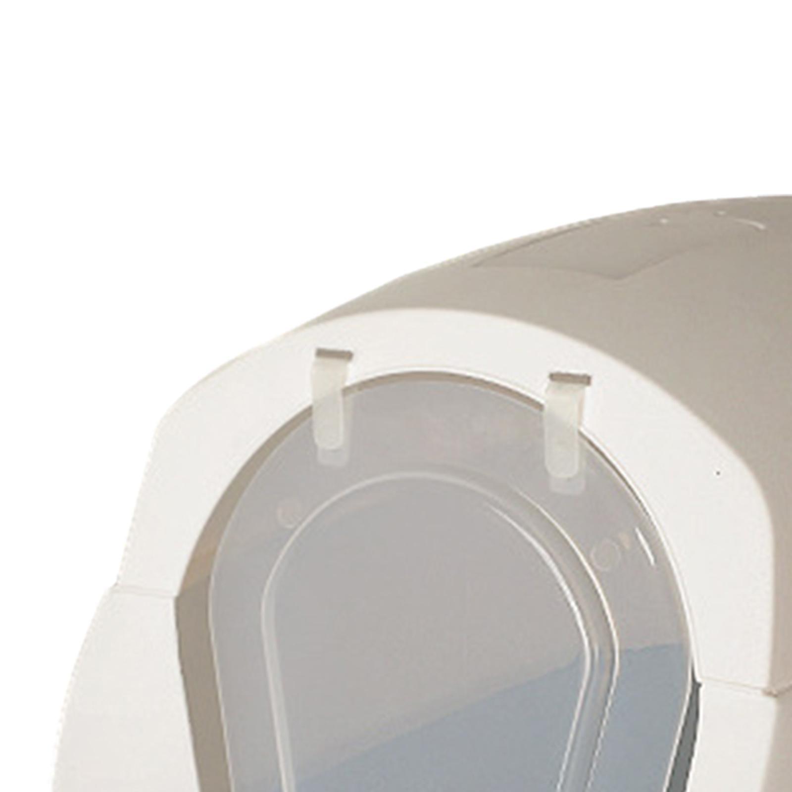 Hooded Cat Litter Box with Lid Cat Litter Tray Enclosed and Covered Cat Toilet Large Cat Litter Box for Indoor Cats with Door Pet Litter Box