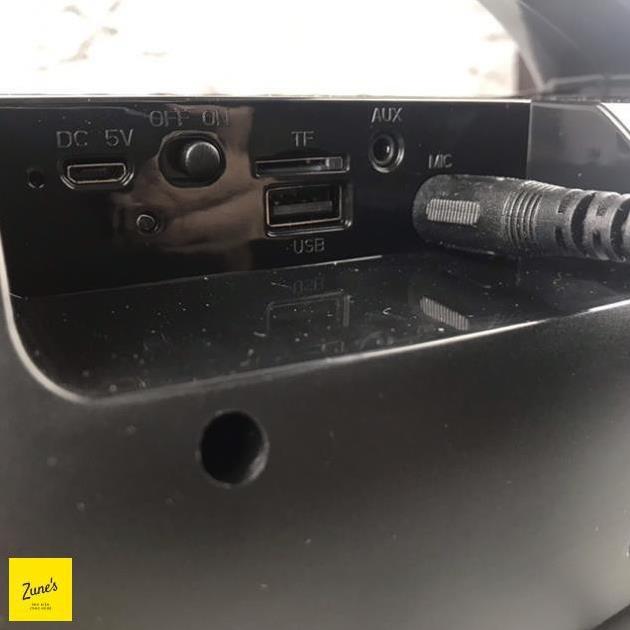 LOA BLUETOOTH KARAOKE KIMISO S2 KÈM 1 MIC HÁT CÓ DÂY CẮM TRỰC TIẾP, SIÊU BASS KHÔNG DÂY, ĐÈN LED SỐNG ĐỘNG- Hàng Chính Hãng