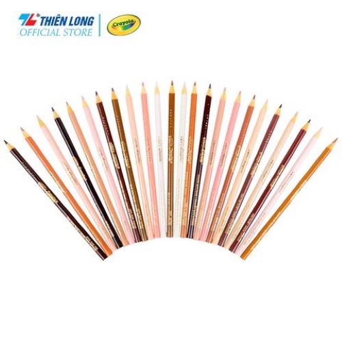 Hộp 24 cây chì màu Crayola World Skin Tone