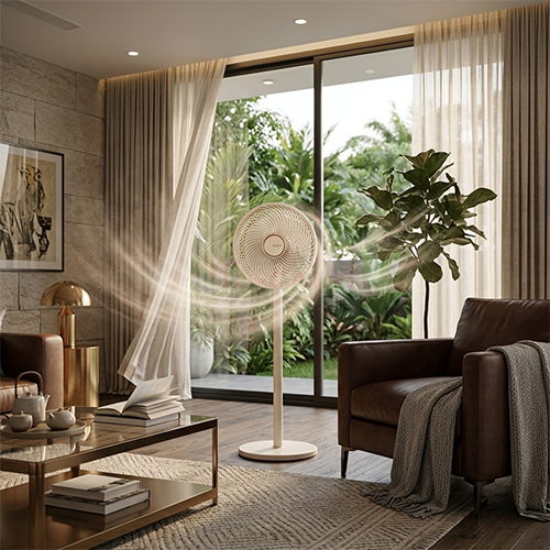 Quạt đứng Sharp PJ-CD114V-C - Hàng chính hãng