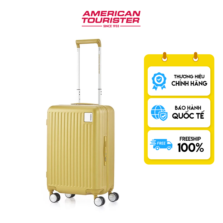 Vali Kéo American Tourister Lockation Spinner Frame - Mustard - Cabin 5520