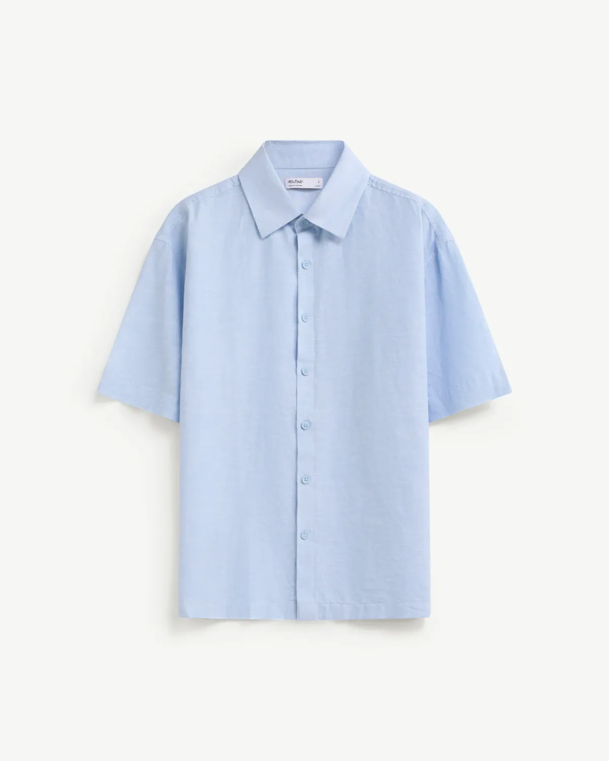 Áo Sơ Mi Nam Tay Ngắn Cotton Linen Form Loose - ROUTINE 10S25SHS025