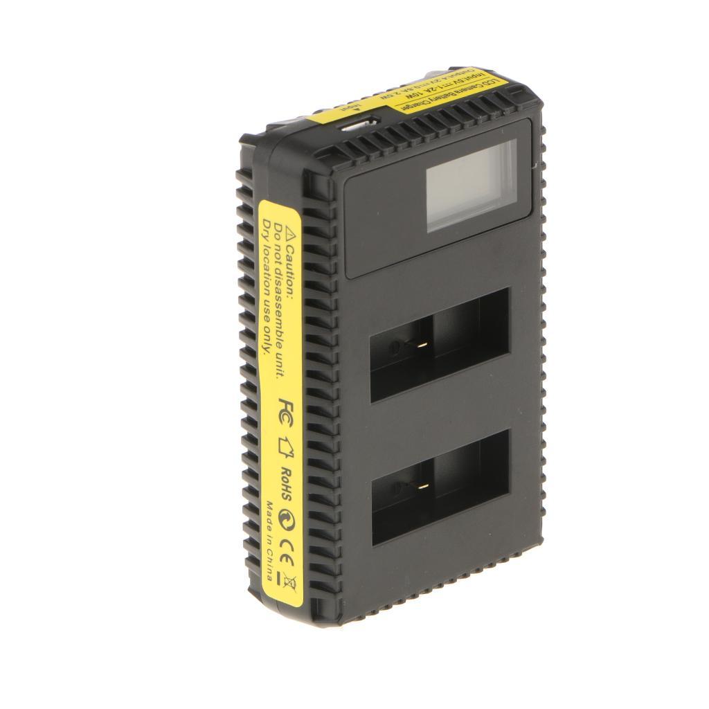 LCD USB Dual Charging Charger for   5/ Camera Battery