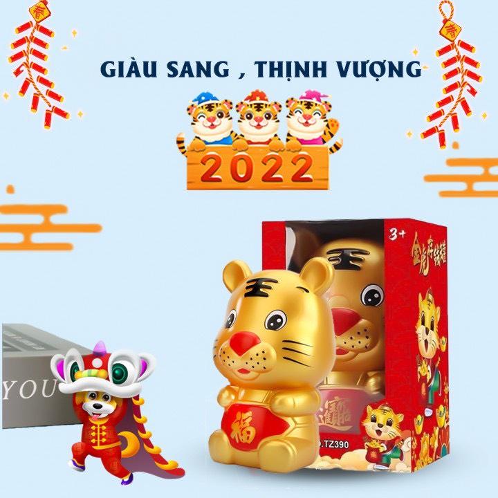 Ống Tiết Kiệm Hình Hổ Vàng Siêu Dễ Thương 2022 - Hồ Vàng Tài Lộc