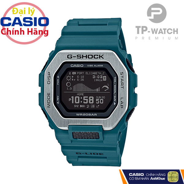 Đồng Hồ Nam Casio G-Shock Glide GBX-100-2D Chính Hãng - Dây Nhựa | G-Shock GBX-100-2DR Bluetooth