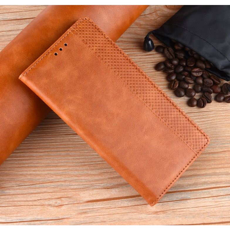 Bao da OPPO A9 2020 Flip Wallet Leather dạng ví đa năng siêu bền siêu êm