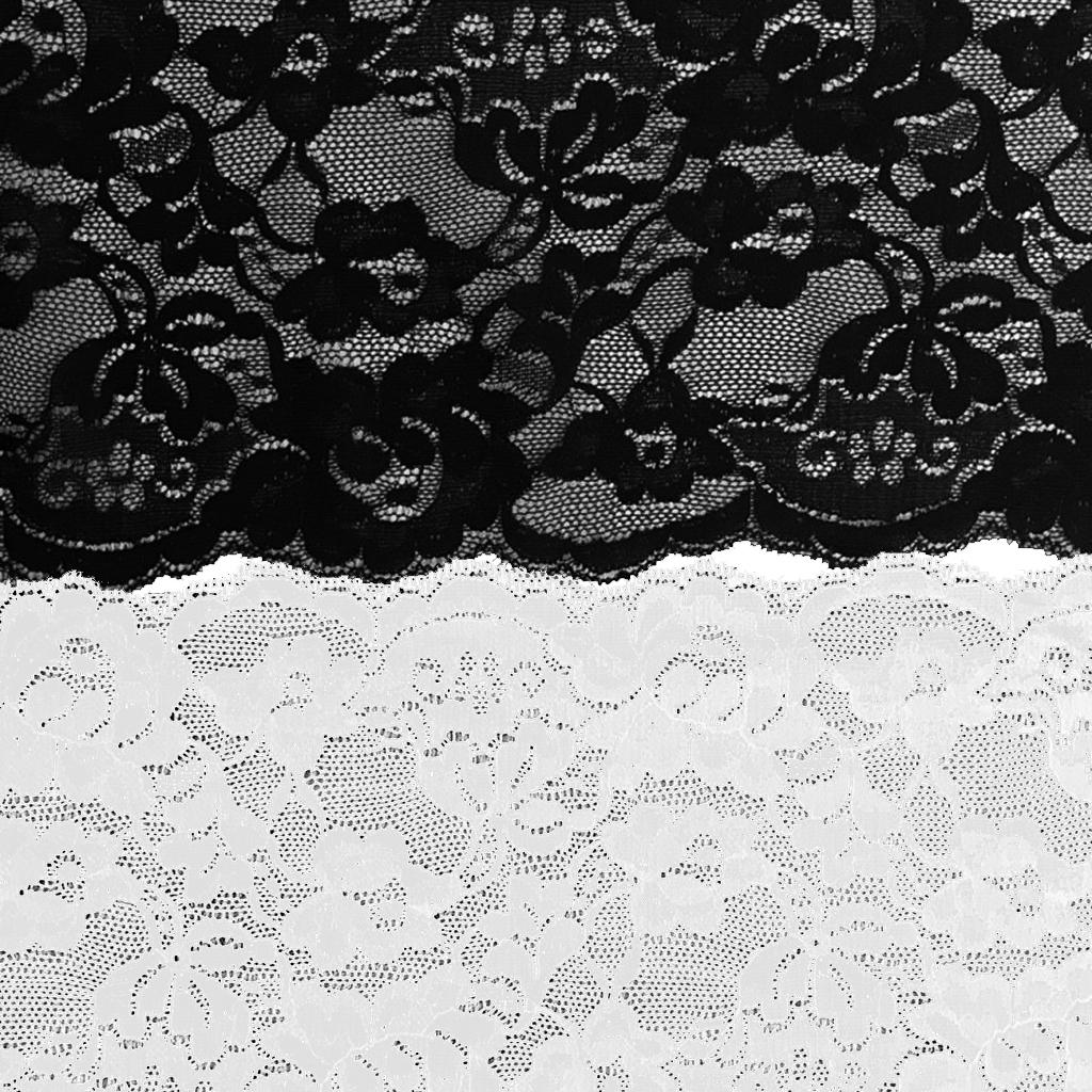 5 Yards 15cm Tiny Stretch Lace Ribbon Floral Trim Sewing Lace Fabric Applique Clothing Accessories Crafts for Bridal Wedding Veils Dress DIY