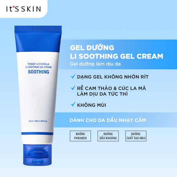 It's Skin Kem dưỡng Power 10 Formula LI Soothing Gel Cream 55ml