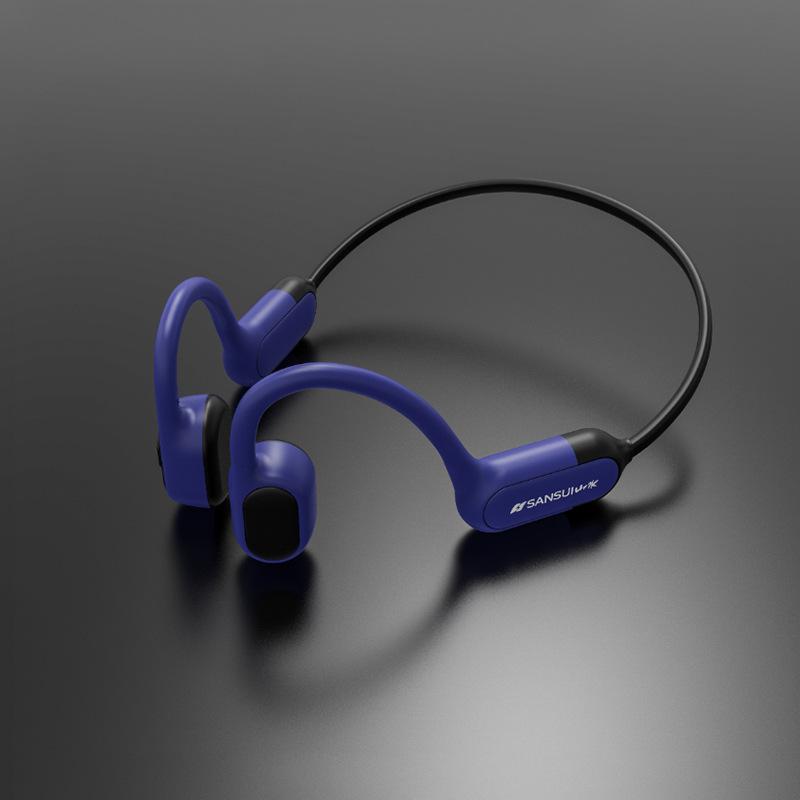 Giao hàng nhanh TG23 tai nghe bluetooth dẫn truyền xương non-ear treo cổ không dây chạy thể thao cảm biến xương năm mới