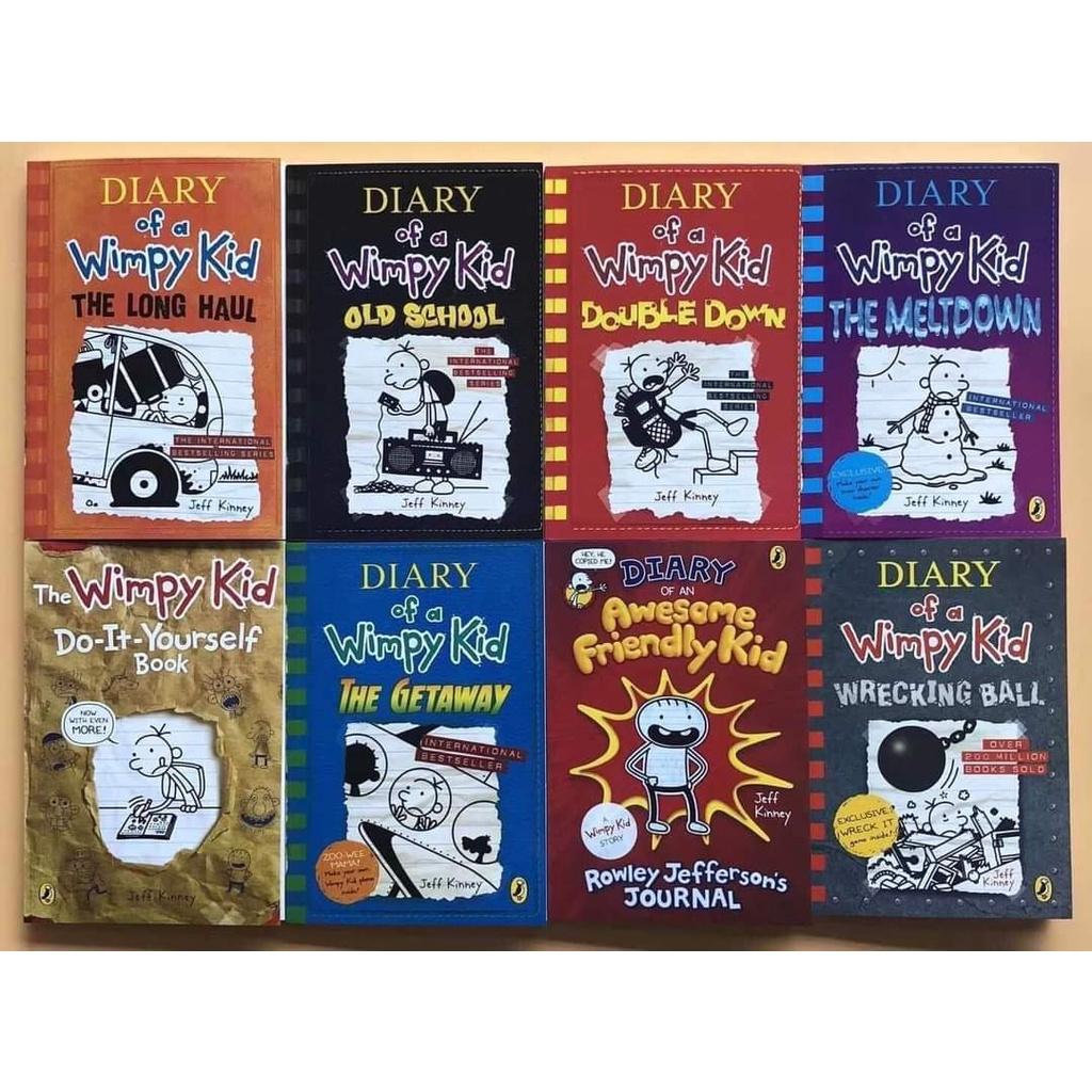 Diary of a wimpy kid bộ 21q nhập box set