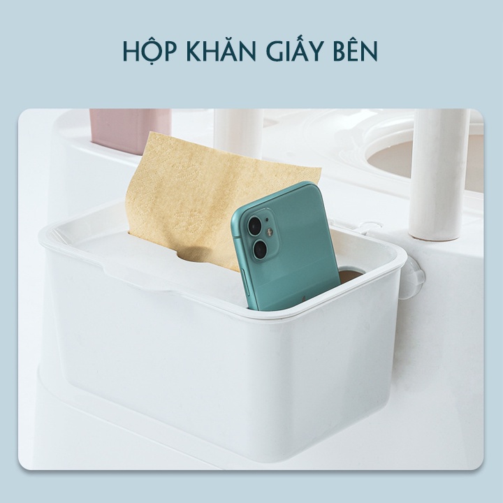 Bồn Cầu Di Động Cho Người Già - Bà bầu Có Tay Vịn , Bô Vệ Sinh Chống Trượt Dễ Dàng Vệ Sinh Trong Mùa Đông