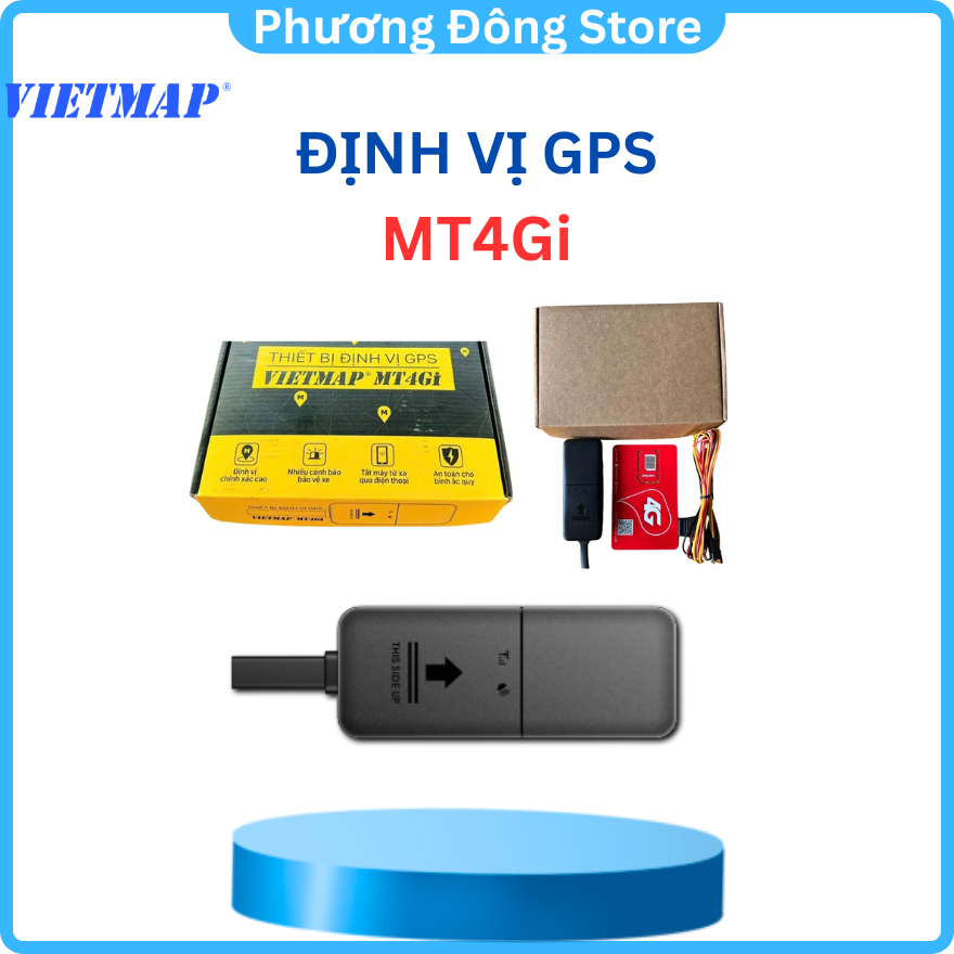 Định vị GPS chống trộm Vietmap MT4Gi- chuyên dụng cho ô tô và xe máy - Hàng chính hãng