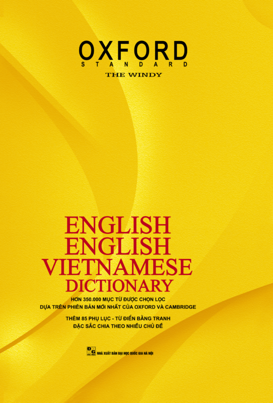 Từ điển Oxford Anh – Anh- Việt