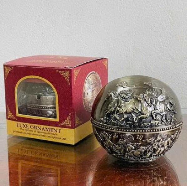 [KoSuyTu] GẠT TÀN TRÒN - Chất Liệu Hợp Kim Cao Cấp Ko Gỉ 10 x 9 CM - Có Nắp Đậy Sạch Sẽ – Thiết Kế Sang Trọng, Tinh Tế, Bền Đẹp Và Tiện Dụng