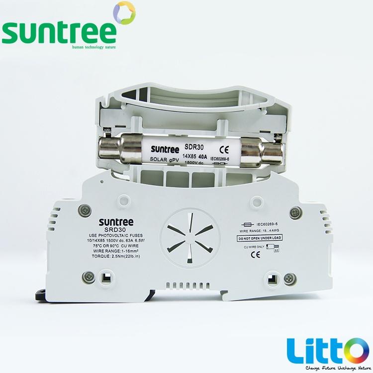 BỘ CẦU CHÌ DC SUNTREE SRD 1500VDC ( DC FUSE 1500VDC ) - HÀNG CHÍNH HÃNG