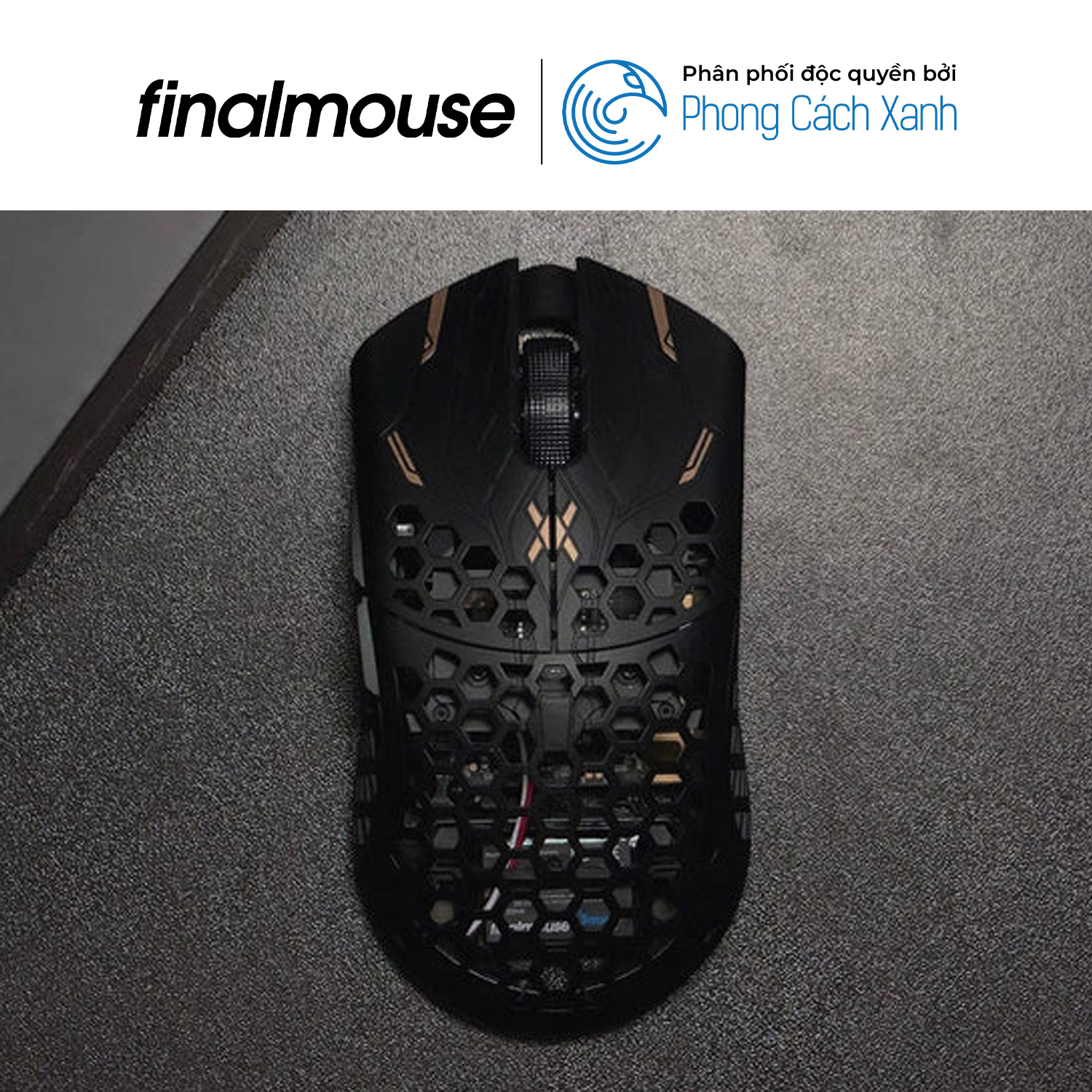 Chuột không dây siêu nhẹ Finalmouse UltralightX - Hàng Chính Hãng