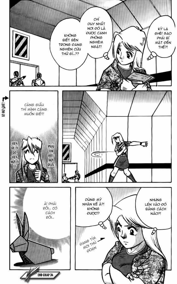 hiệp sĩ giấy - origami fighter chapter 34 36