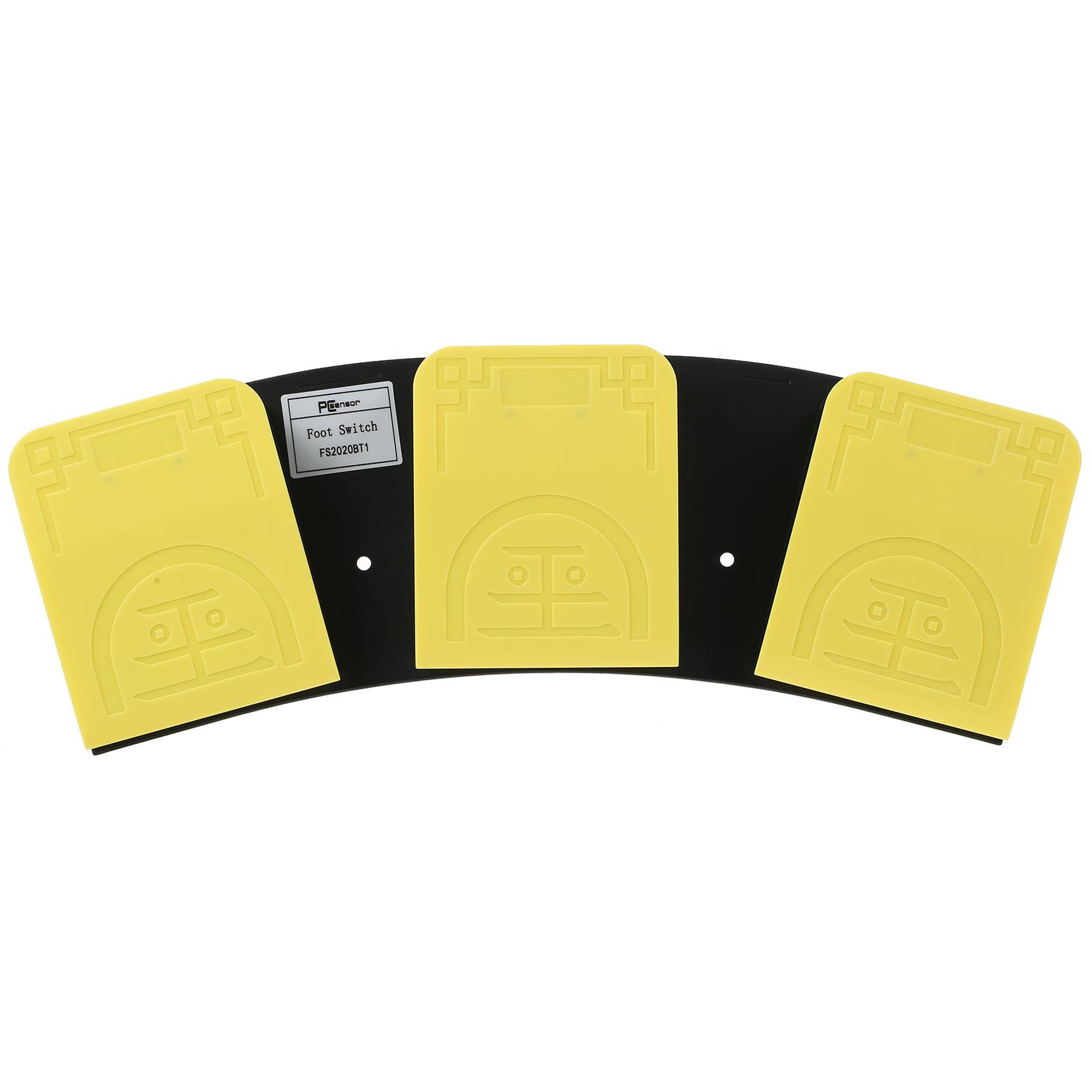 FS2020BT1 Triple Foot Switch Multifunctional Customized Foot Pedal USB+BT Dual-mode Connection Mechanical Switch Wide Application