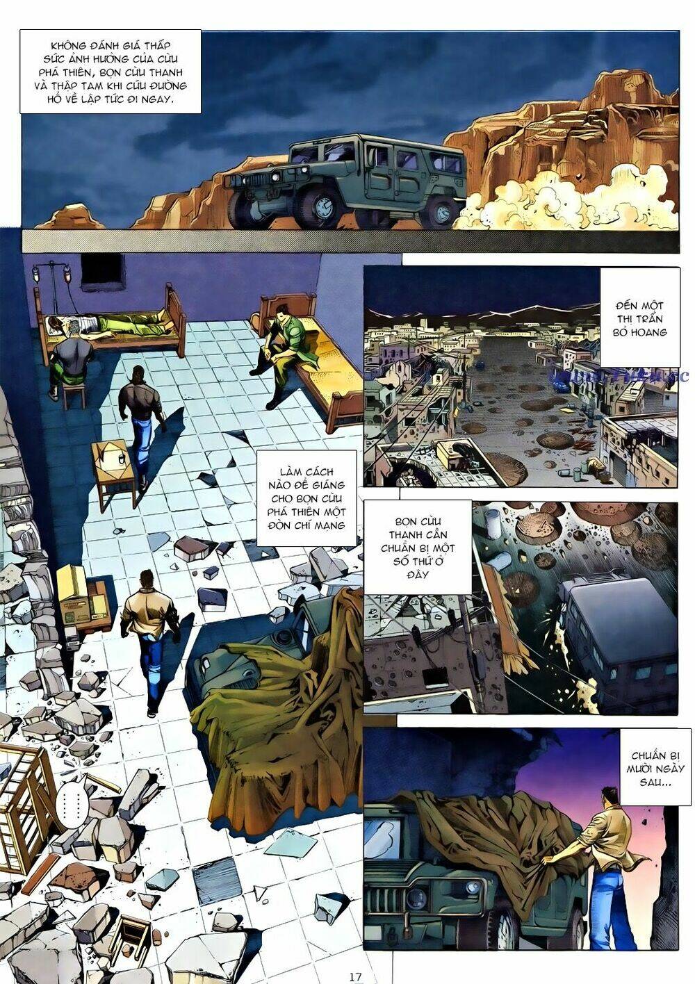 á châu hùng sư chapter 7 17