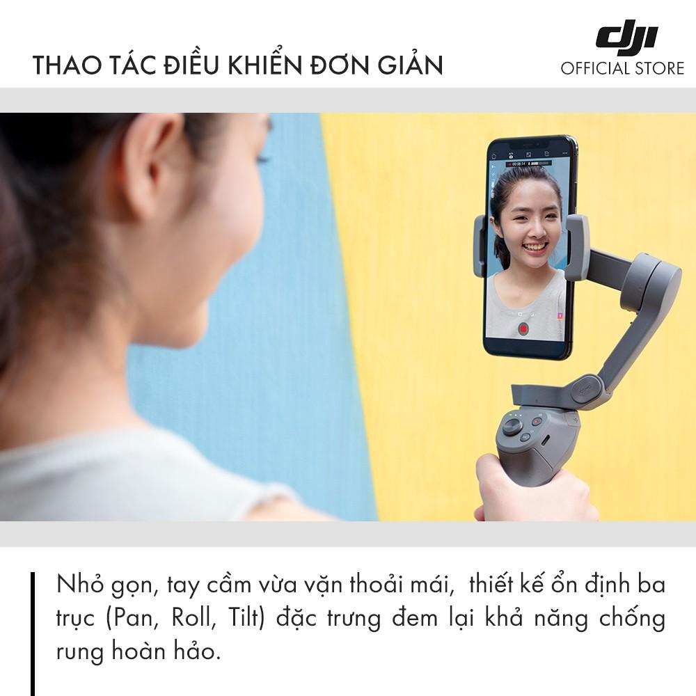 Tay cầm gimbal DJI Osmo Mobile 3 Combo chống rung điện thoại