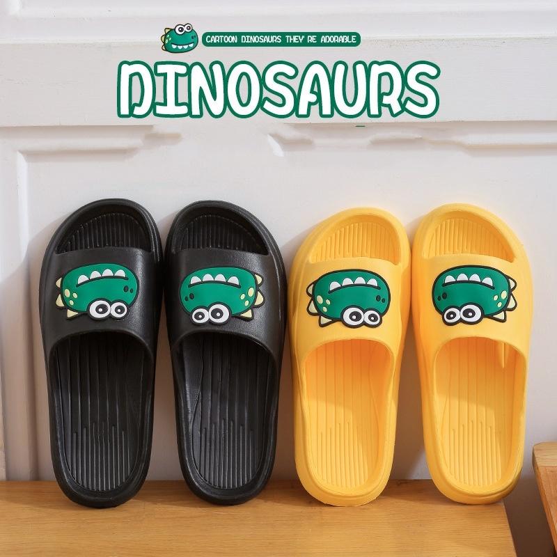 Dép nữ đi trong nhà Siêu NHẸ, ÊM ÁI DINO MẶT XANH siêu cute