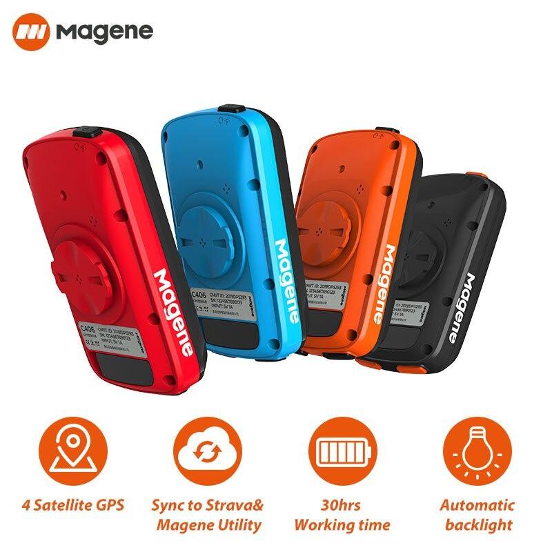 Đồng Hồ Xe Đạp MAGENE C406 ( Bản Full) Kèm Pad Đồng Hồ Thông Minh Không Dây Kết Nối GPS Bluetooth (ANT + Strava)