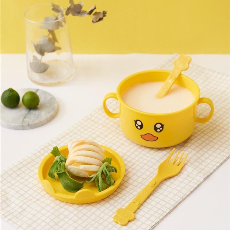 Khay ăn dặm kiểu nhật hình gà vàng giúp bé ăn ngon miệng