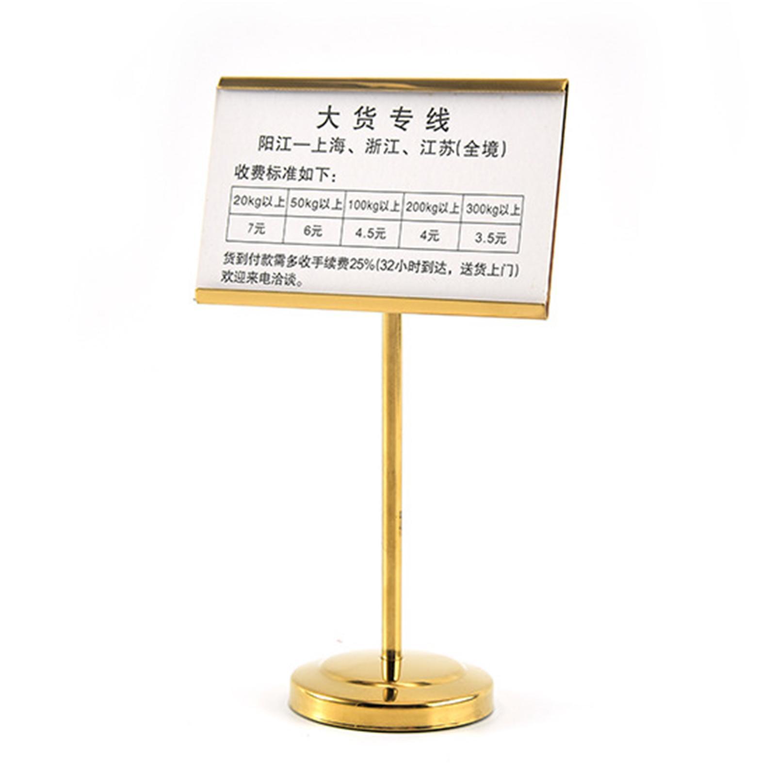 Business Card Holder for Desk Card Name Stand Display for Exhibition