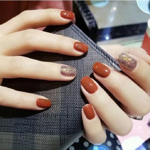 Sơn gel màu nâu đất được chị em mê mẩn