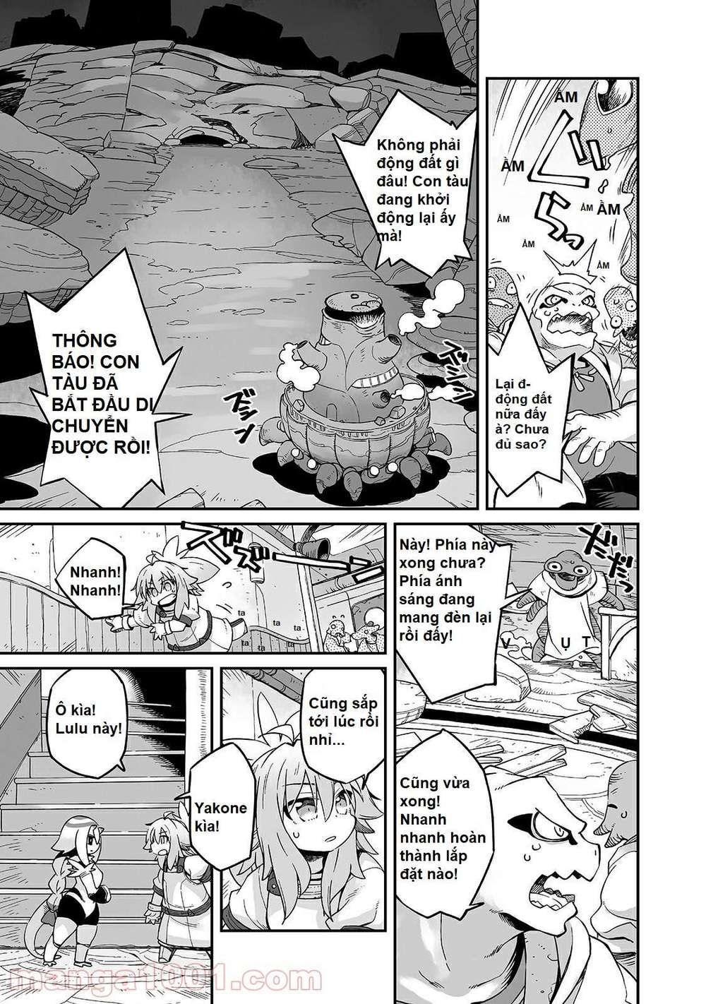 ngay cả khi hậu tận thế, thật hạnh phúc vẫn còn được sống... chapter 17 9