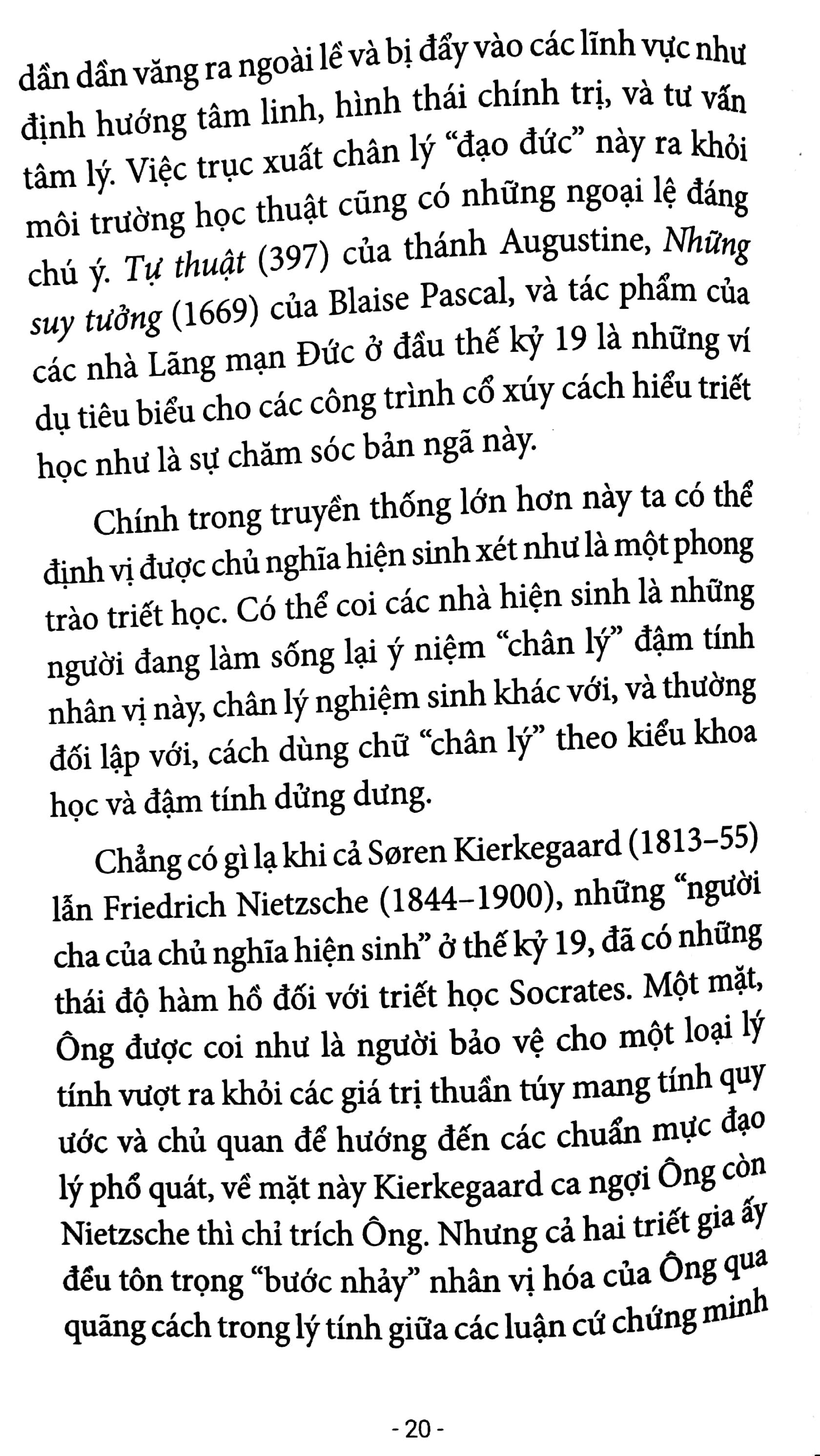 Sách Chủ Nghĩa Hiện Sinh - Dẫn Luận Ngắn