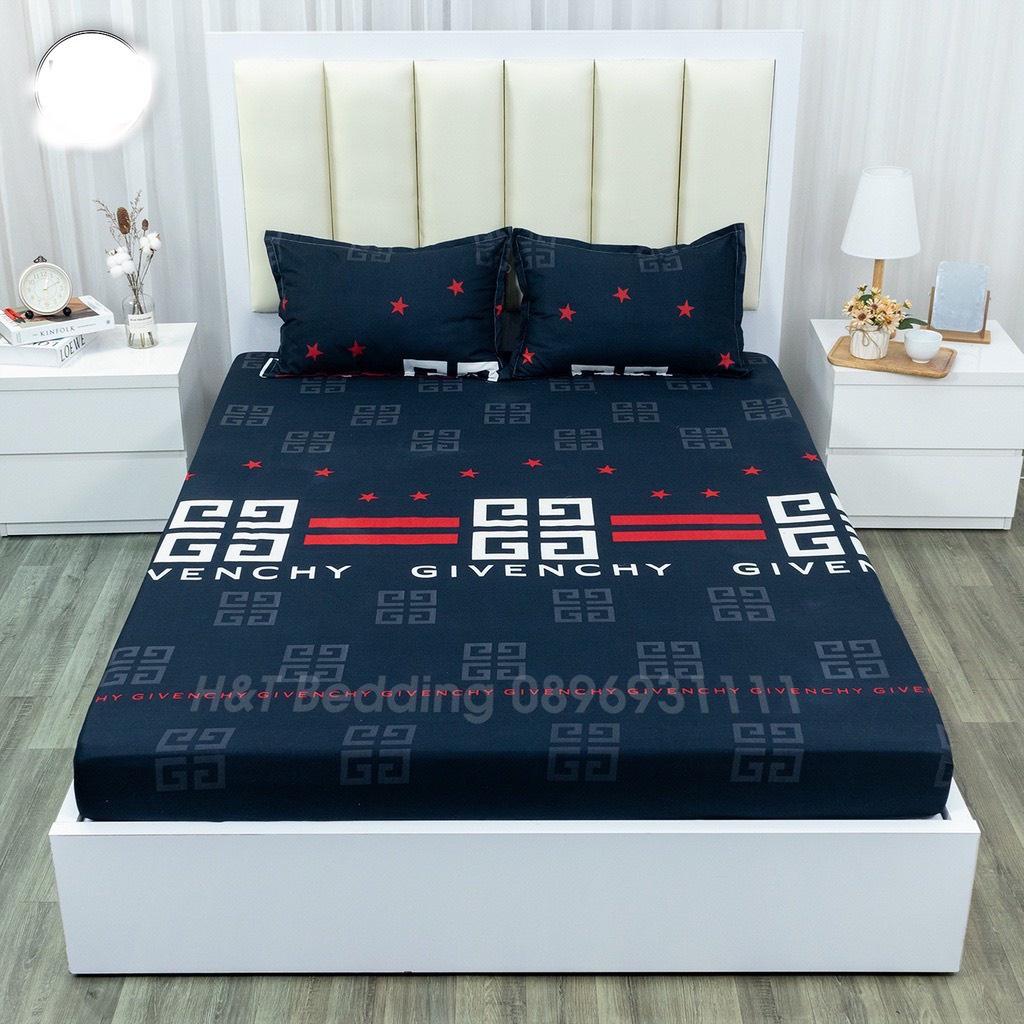 Set 1 ga và 2 vỏ gối cotton Poly đủ kích thước 1m2 đến 2m*2m2 Nhà Nhím Bedding
